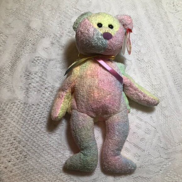 Ty Beanie Baby "Groovy" Pastel Tie Dye Vintage 1999 - Picture 1 of 6